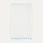 White Shell Point Hand Towel