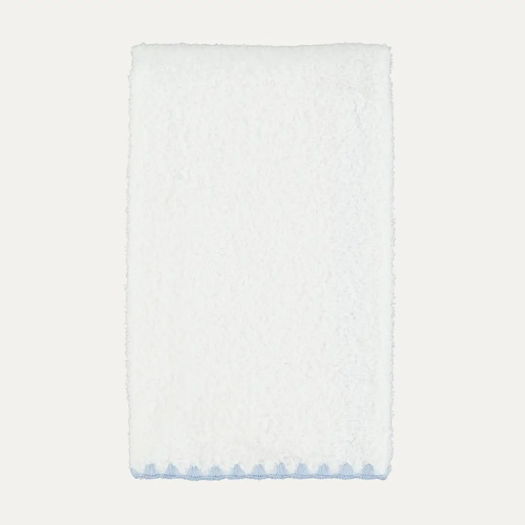 White Shell Point Hand Towel