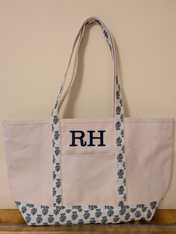 Block Print Large Classic Tote