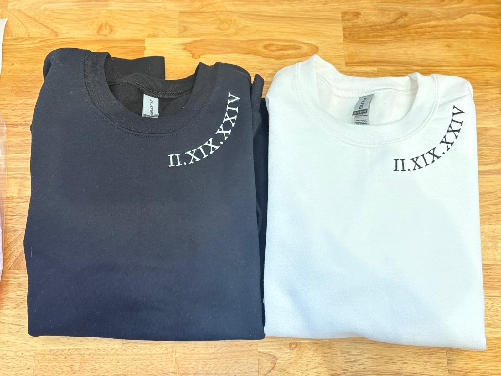 Crewneck Sweatshirt + Embroidery