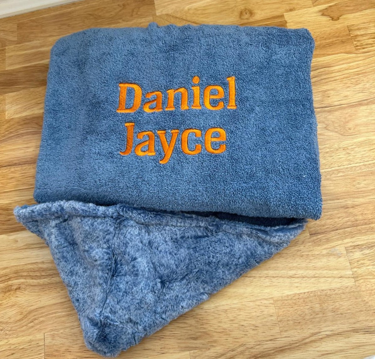 Plush Minky Hooded Towel