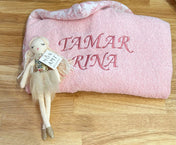 Plush Minky Hooded Towel