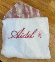 Plush Minky Hooded Towel