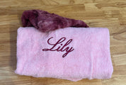 Plush Minky Hooded Towel