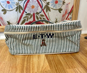 Stripes Train Case