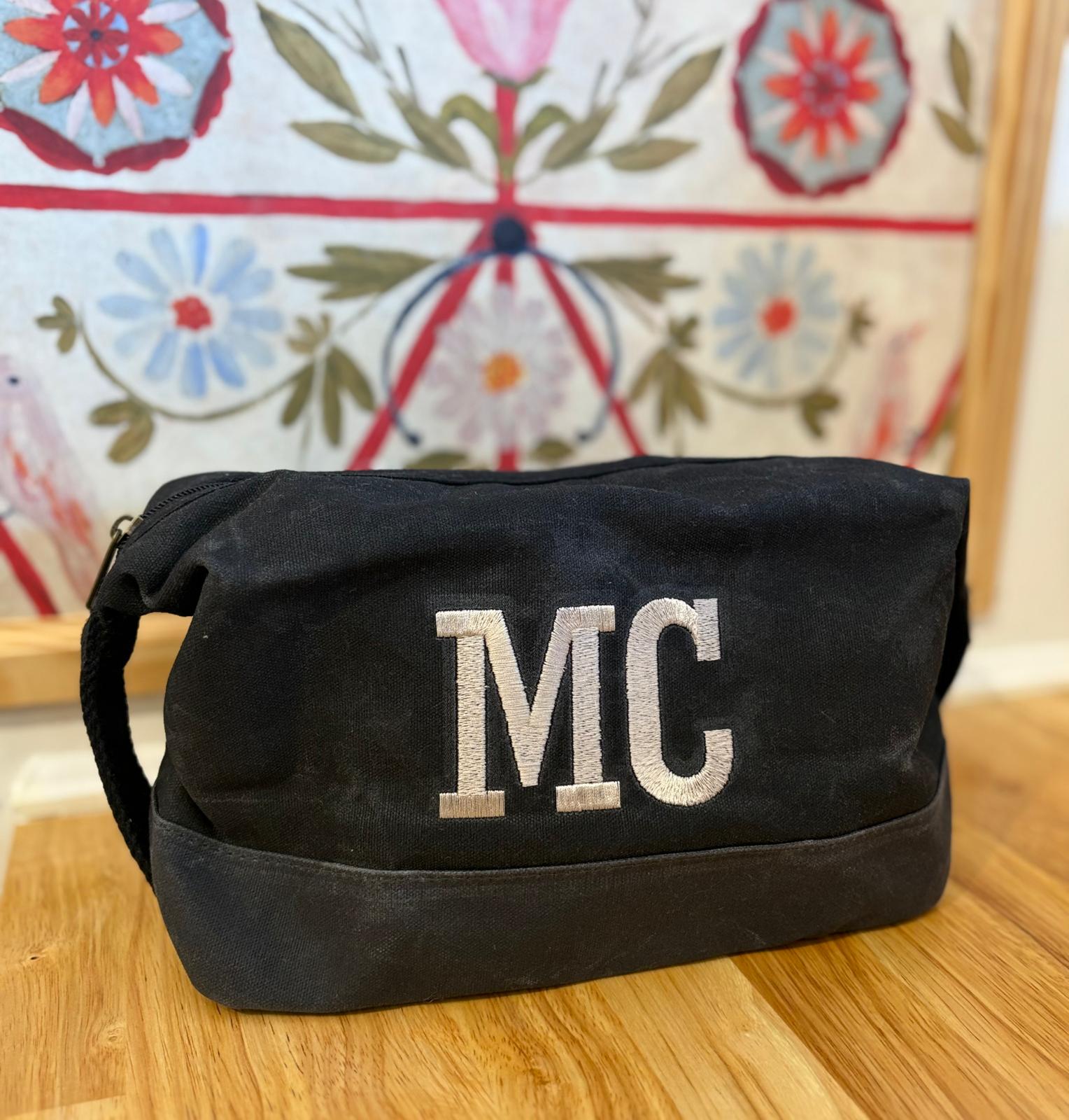 Waxed Dopp Bag