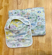 Muslin and Terry Bib
