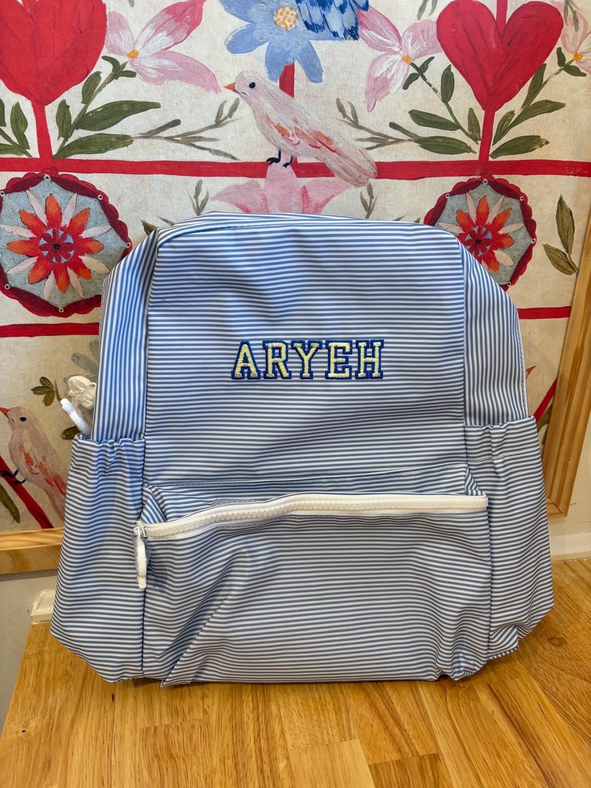 Large Vinyl Backpack