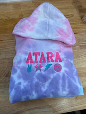 Youth Tie-Dyed Pullover Hoodie Sweatshirt