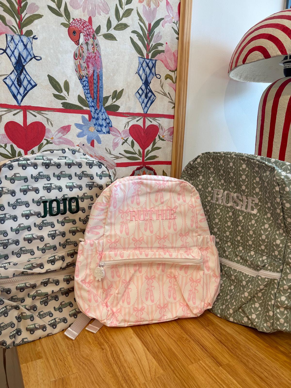 Large Vinyl Backpack