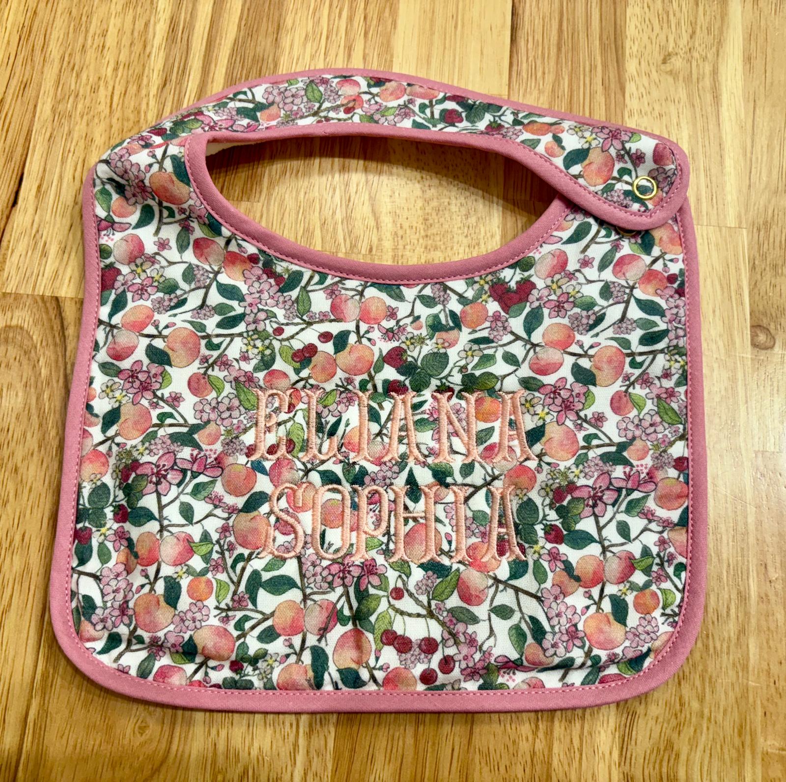 Muslin and Terry Bib
