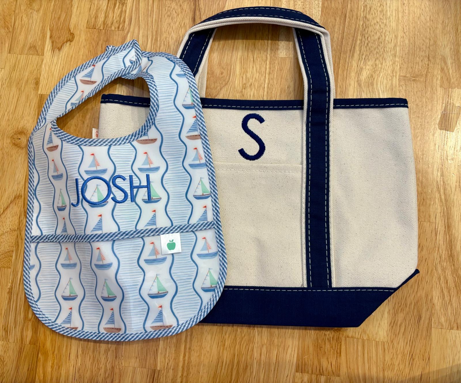 Vinyl Wipe It Bib