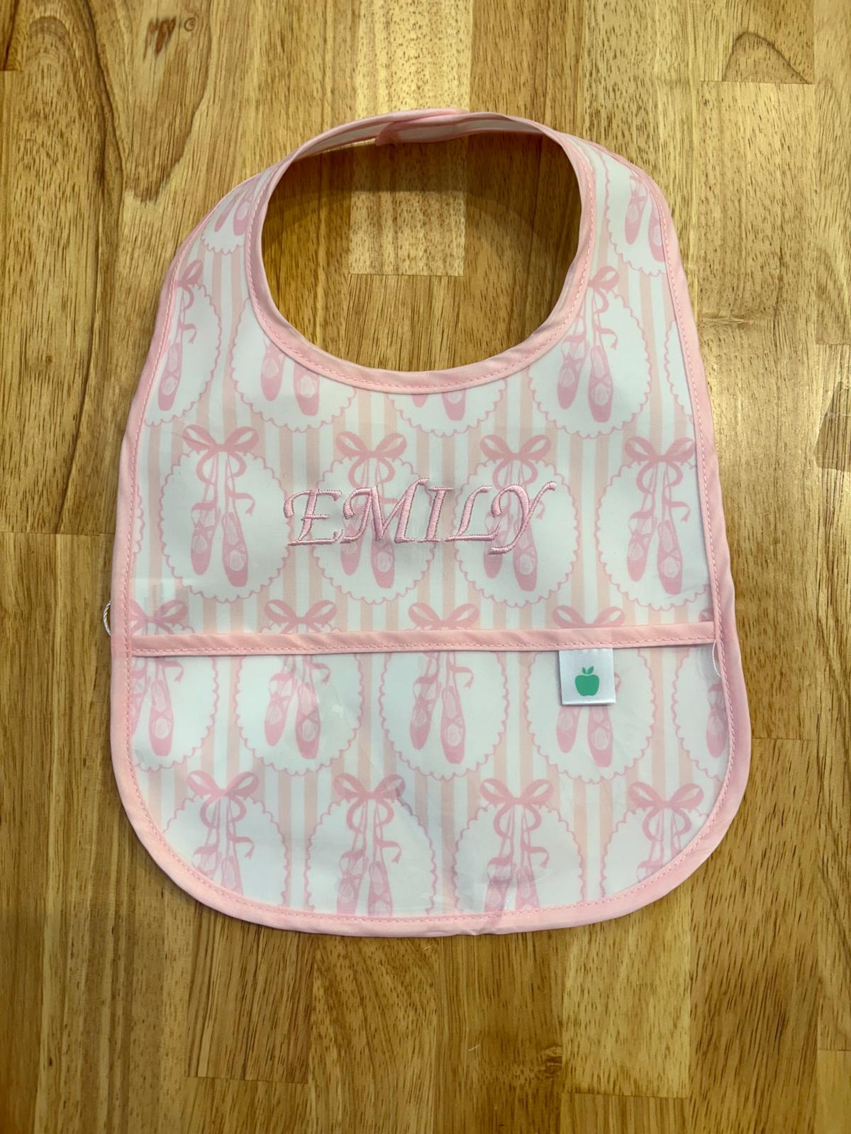 Vinyl Wipe It Bib