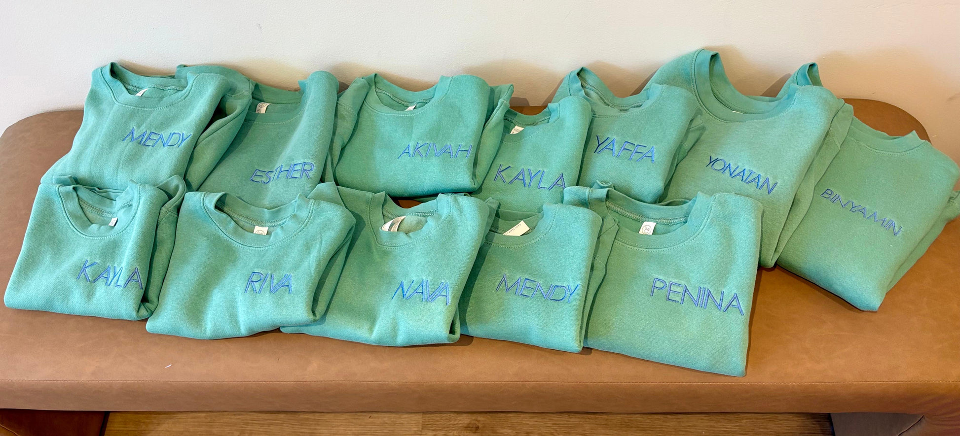 Crewneck Sweatshirt + Embroidery