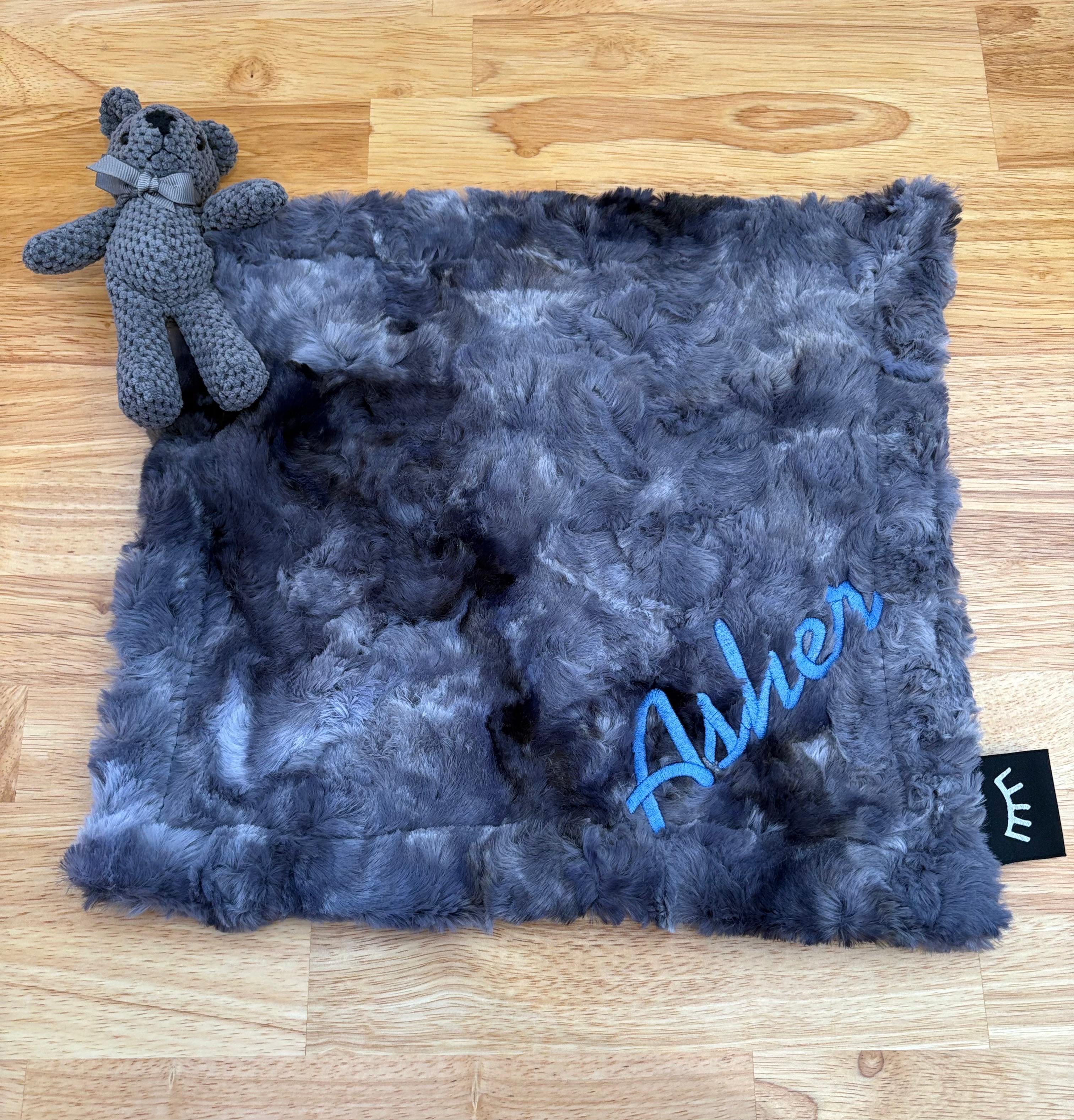 Minky Bear Lovey