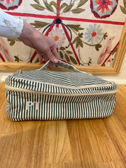 Stripes Train Case