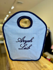 Vinyl Keyhole Diaper Bag