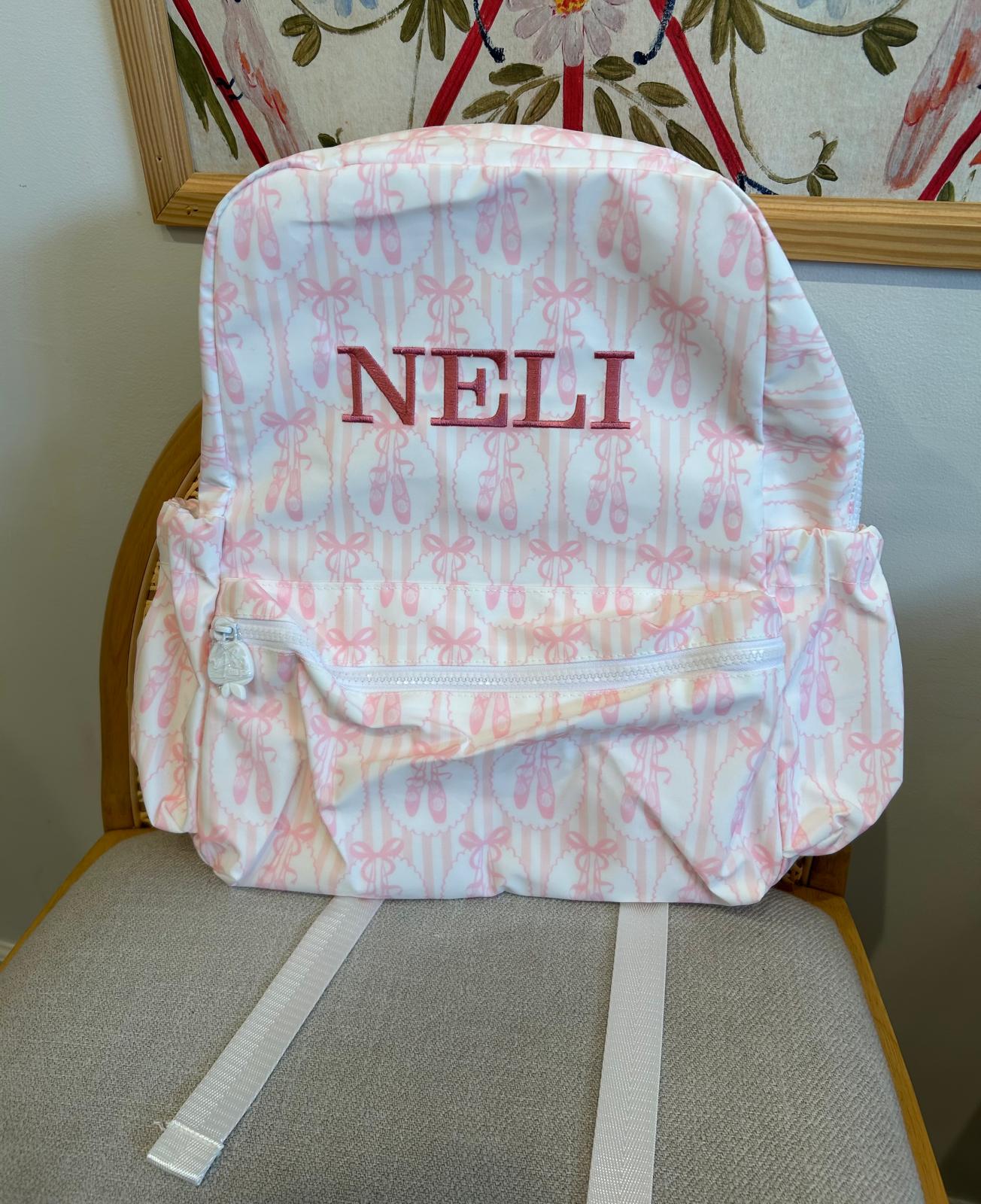 Large Vinyl Backpack