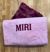 Plush Minky Hooded Towel