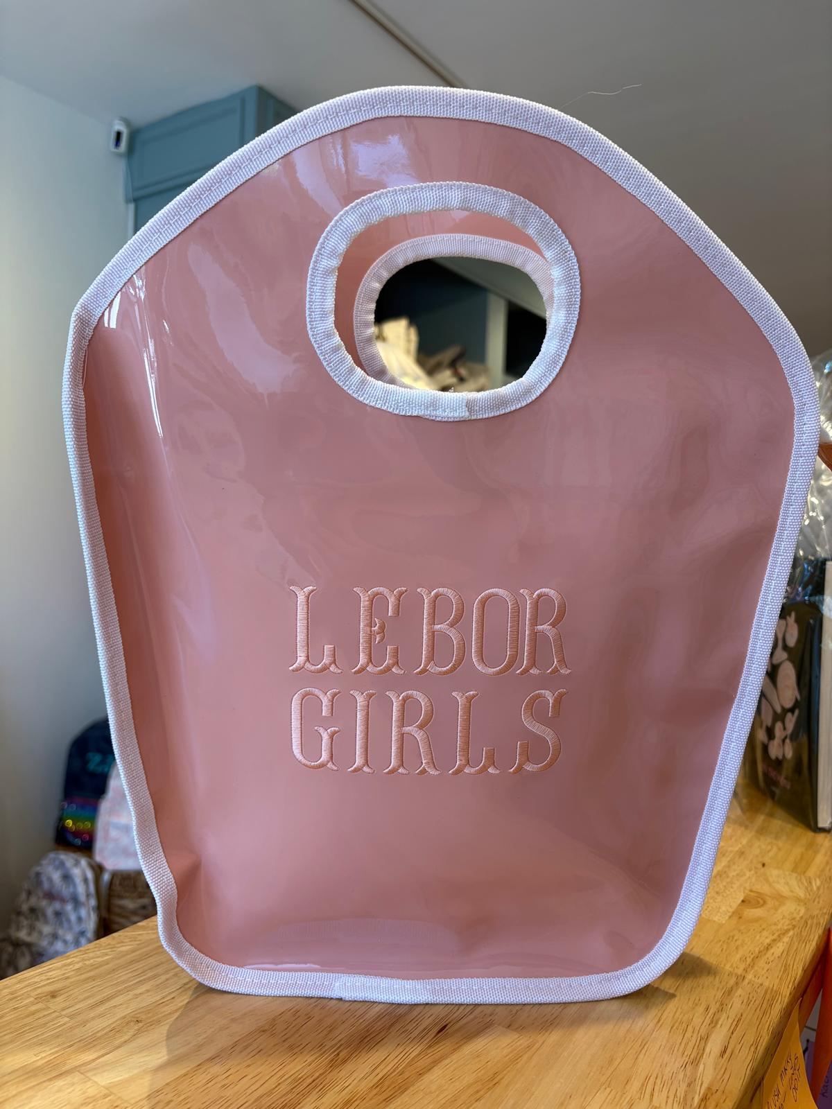 Vinyl Keyhole Diaper Bag