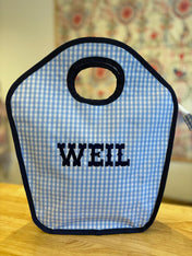 Vinyl Keyhole Diaper Bag