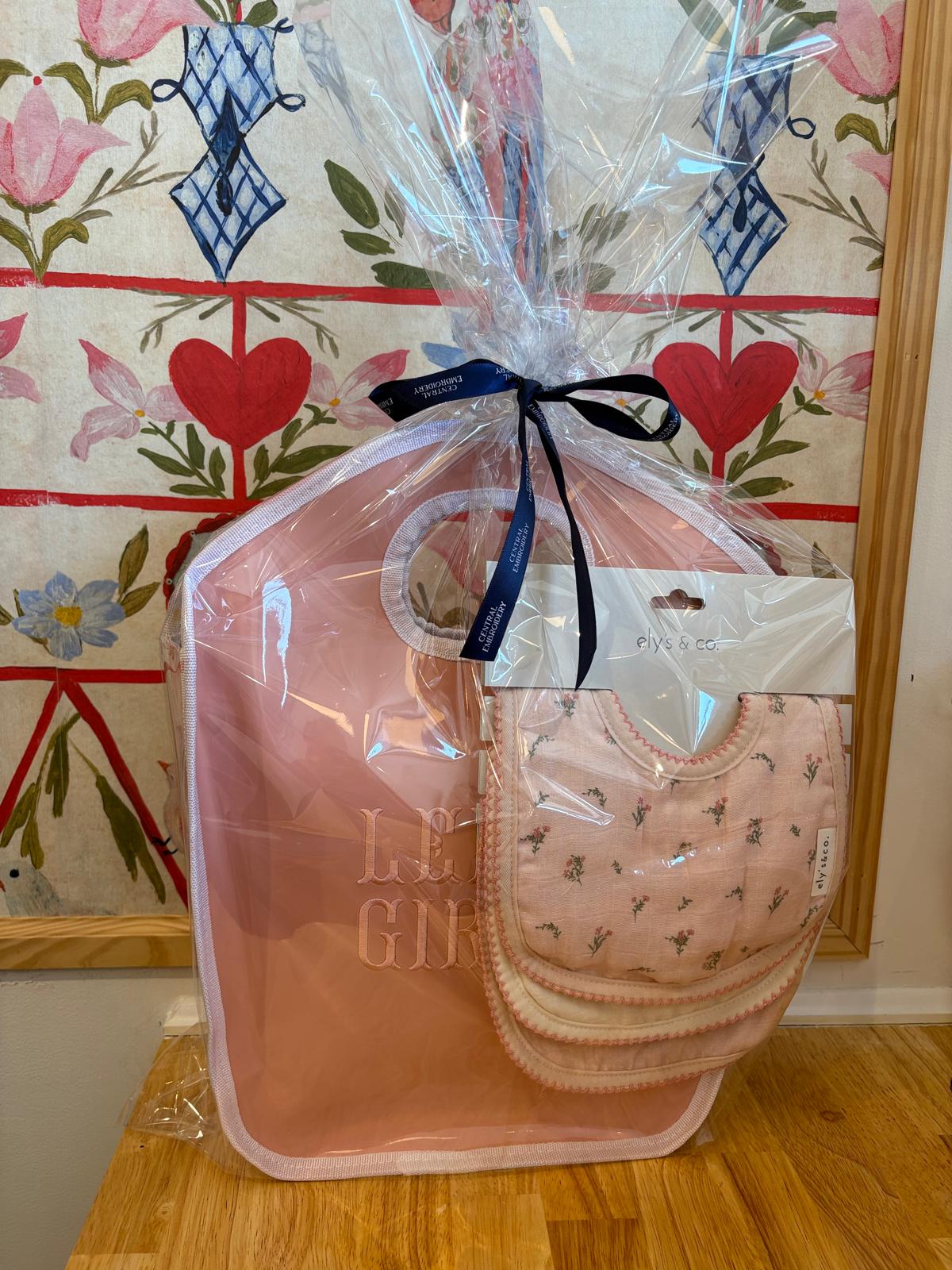 Vinyl Keyhole Diaper Bag