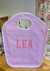 Vinyl Keyhole Diaper Bag