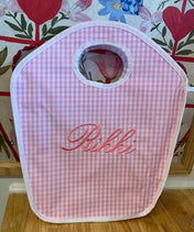 Vinyl Keyhole Diaper Bag