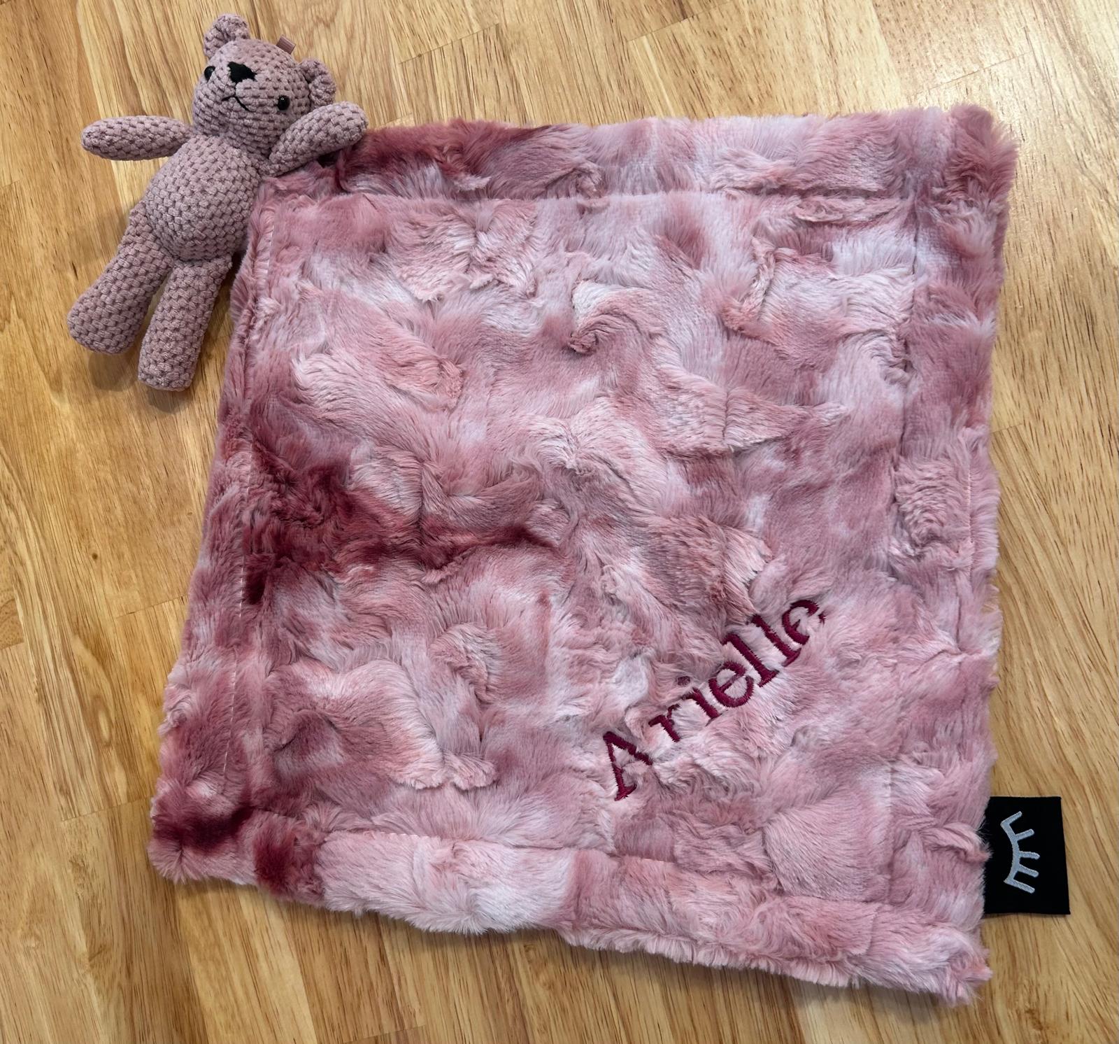 Minky Bear Lovey