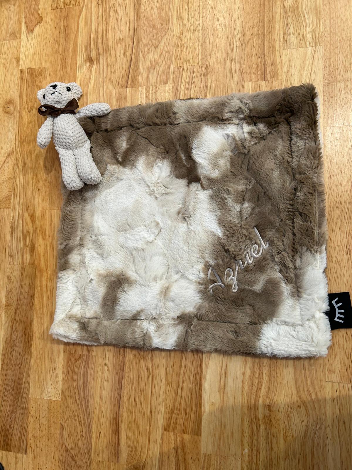 Minky Bear Lovey