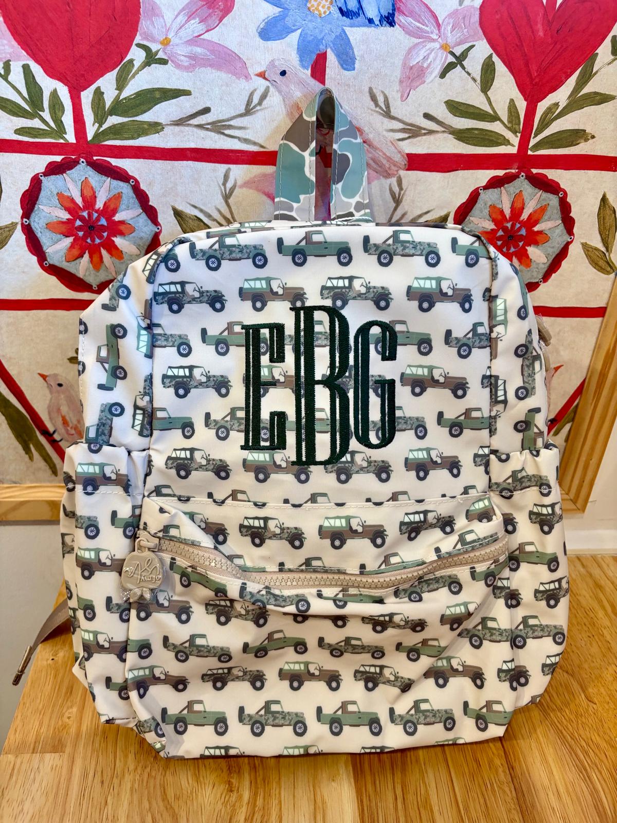 Large Vinyl Backpack