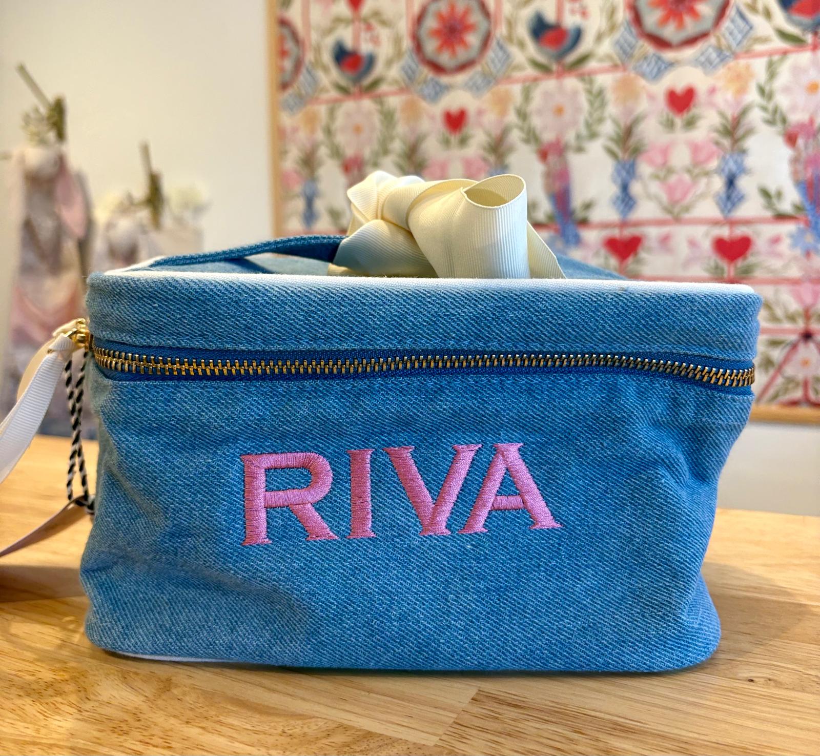 My Makeup Cosmetic Box, Denim