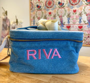 My Makeup Cosmetic Box, Denim