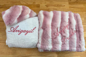 Plush Minky Hooded Towel