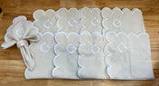 Scalloped Hem Napkin | Set of 4