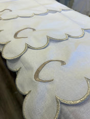 Scalloped Hem Napkin | Set of 4