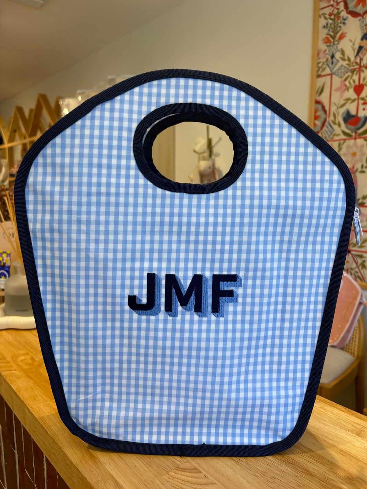 Vinyl Keyhole Diaper Bag