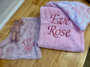 Plush Minky Hooded Towel