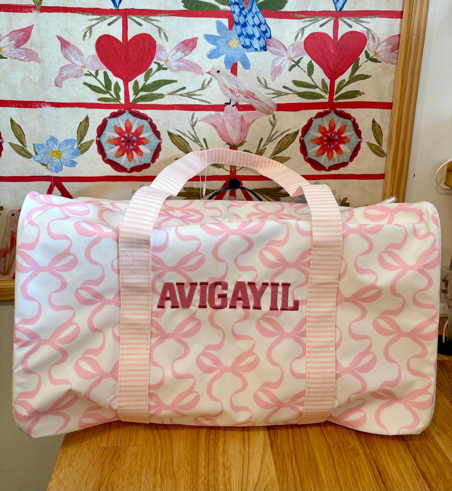The Kids Vinyl Duffel Bag