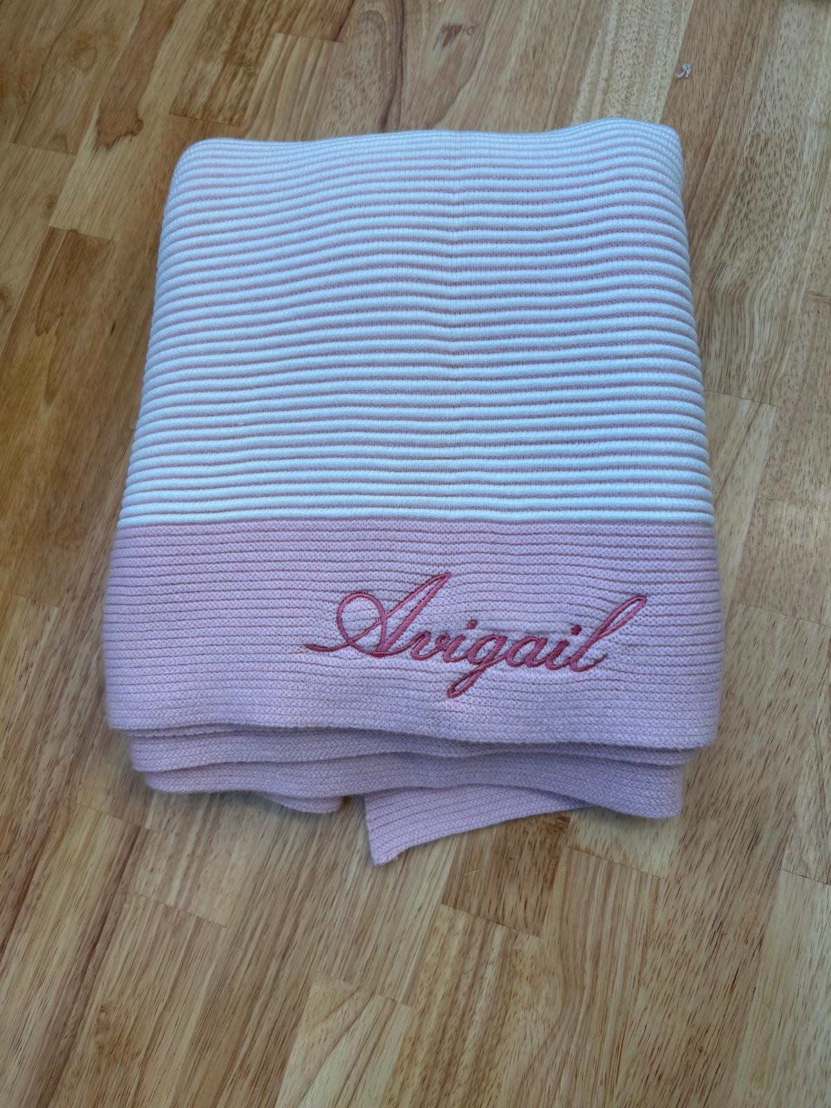 Stripes Knit Blanket