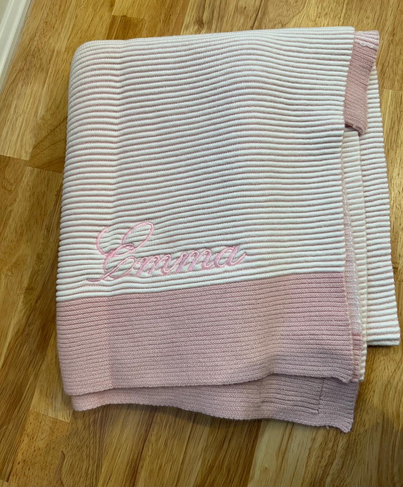 Stripes Knit Blanket