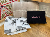 Window Pane Fringe Throw