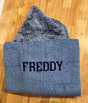 Plush Minky Hooded Towel