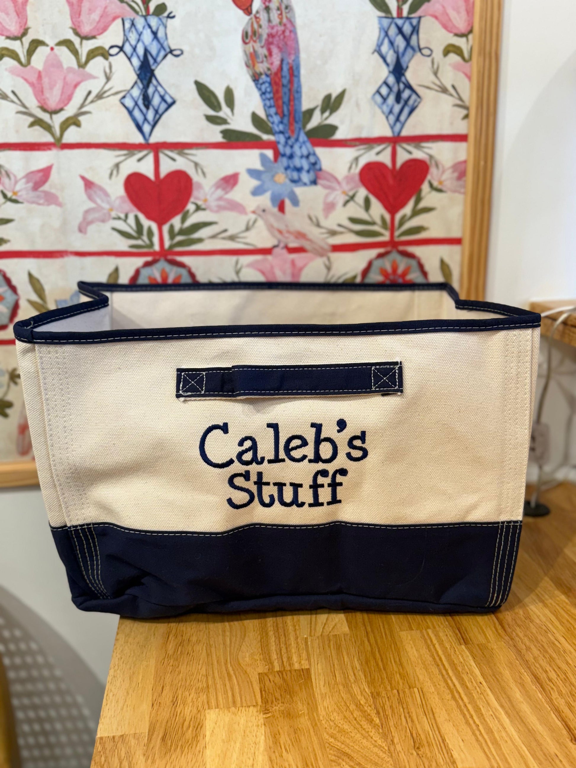 Canvas Bin