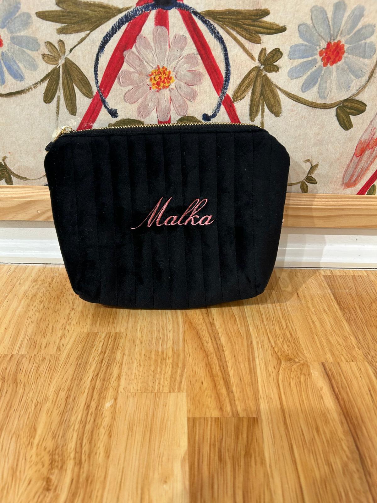 My Makeup Velvet Pouch