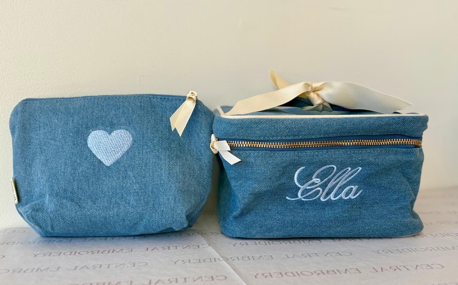My Makeup Cosmetic Box, Denim