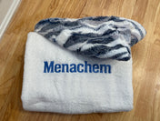 Plush Minky Hooded Towel