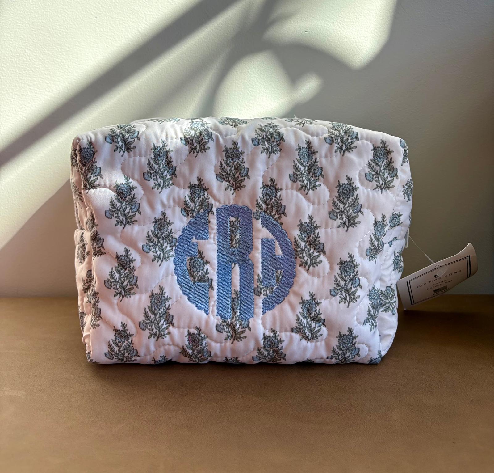 Quilted Makeup Bag