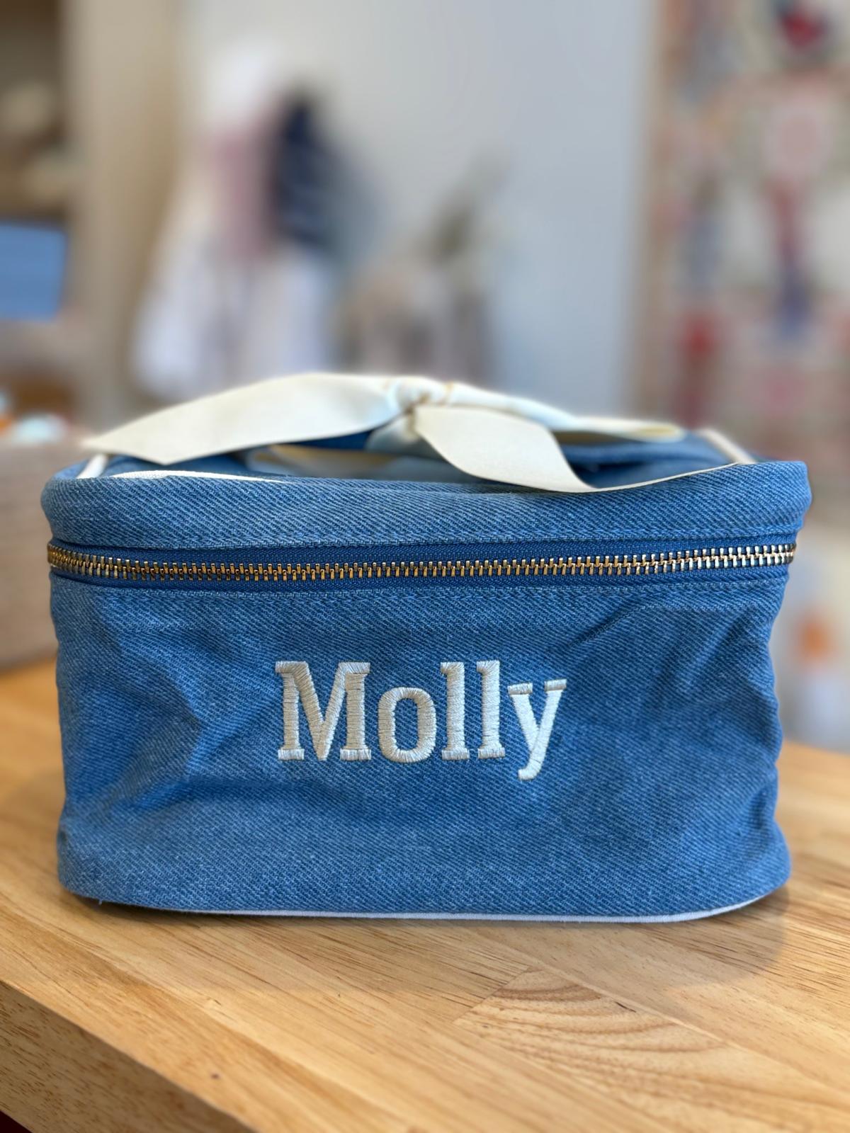 My Makeup Cosmetic Box, Denim