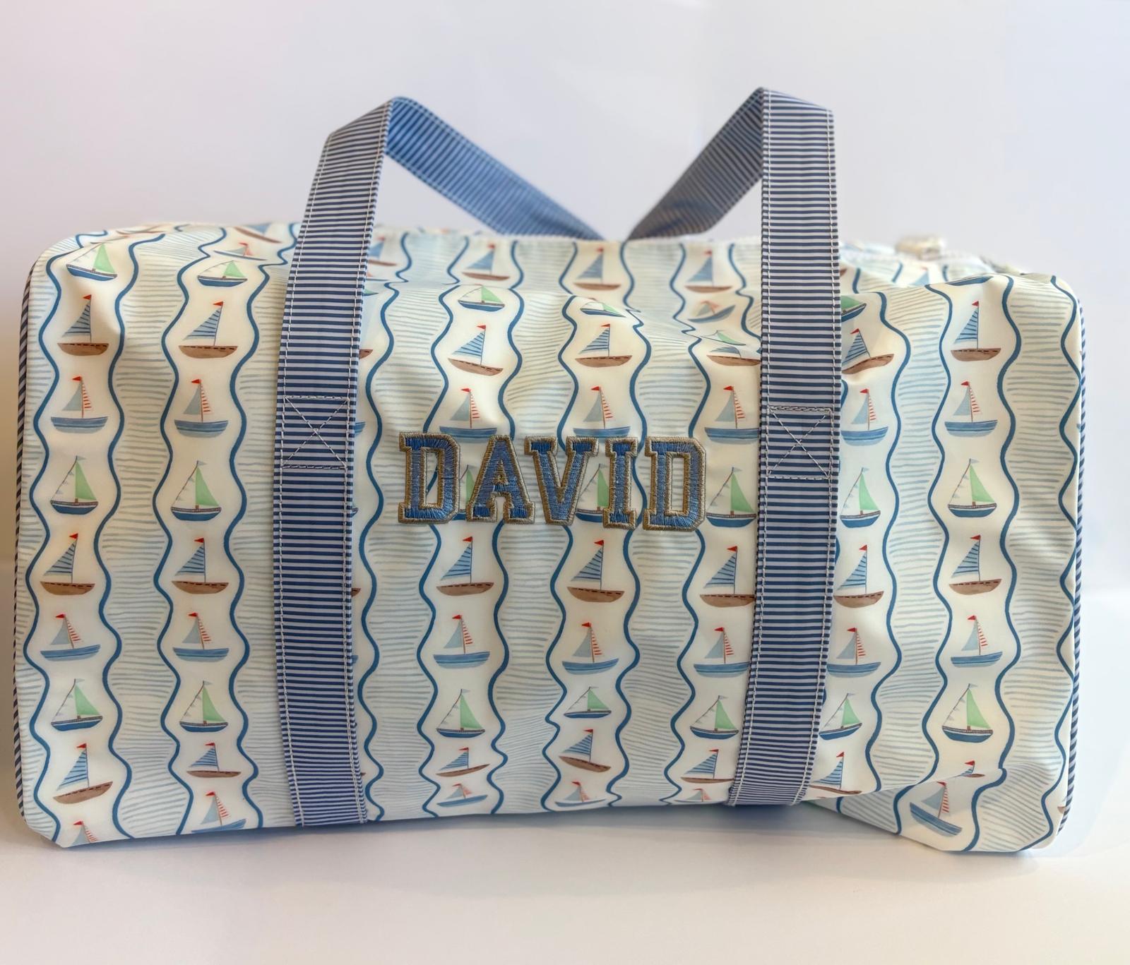 The Kids Vinyl Duffel Bag